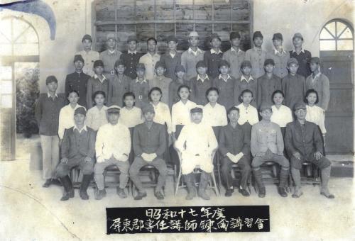 屏東郡專任講師鍊成合影