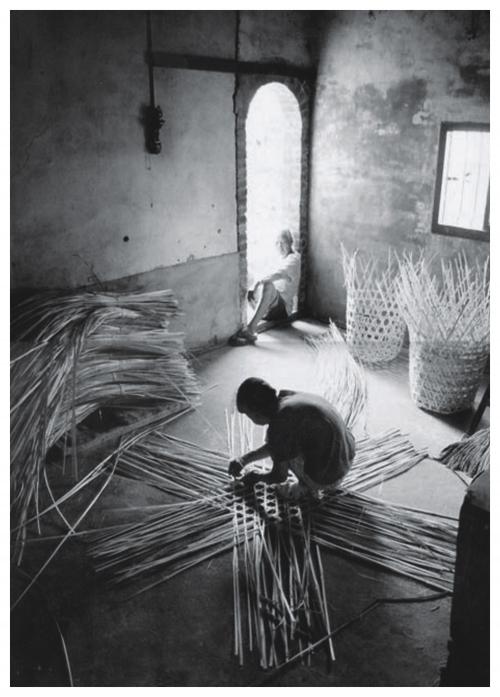竹籃編織