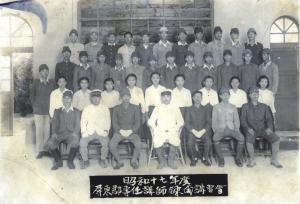 屏東郡專任講師鍊成合影