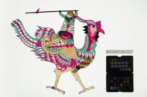 皮影戲坐騎偶