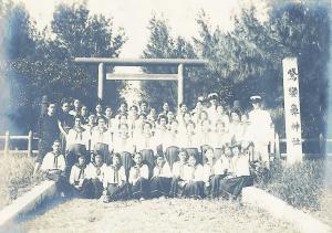 日治時期女學生遊鵝鑾鼻神社