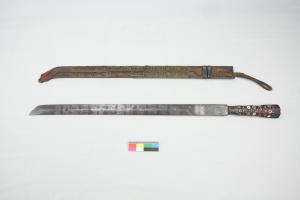 遠州 桑 七宝透かし 小刀掛 組式 時代物(LC909) 文物】 工作刀| 屏東數位典藏